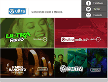 Tablet Screenshot of morelia.ultra.com.mx